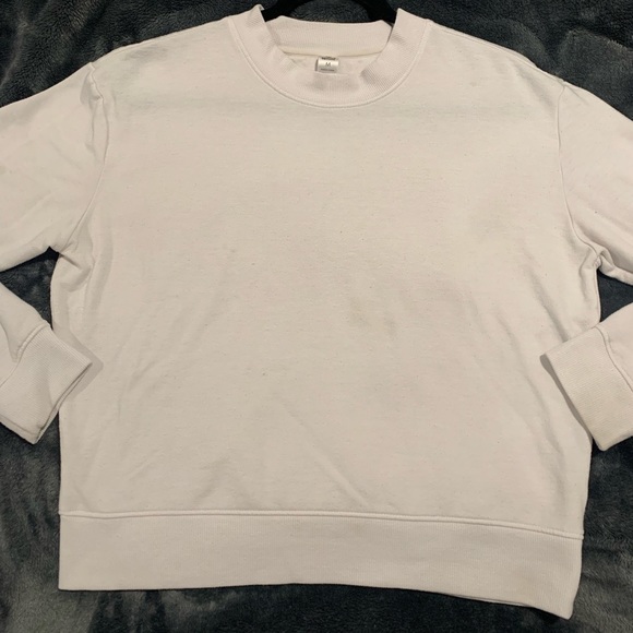 90 Degree By Reflex Women’s Medium White Pullover - Picture 5 of 6